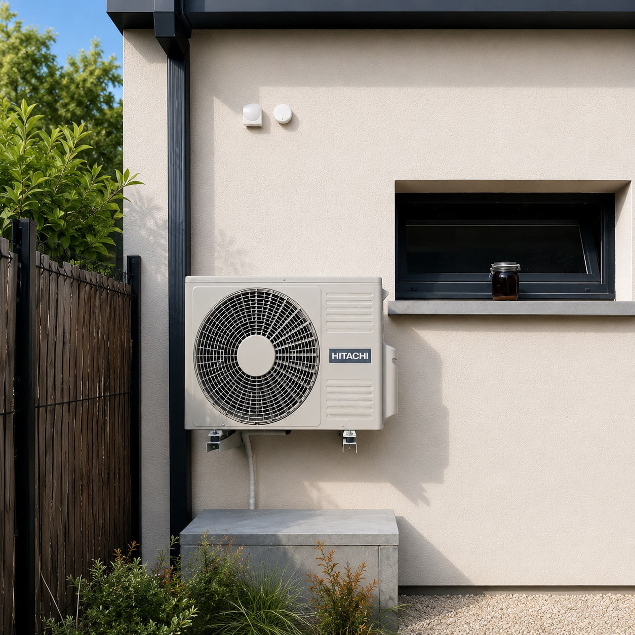 Climatisation réversible et confort d'été à Balan 